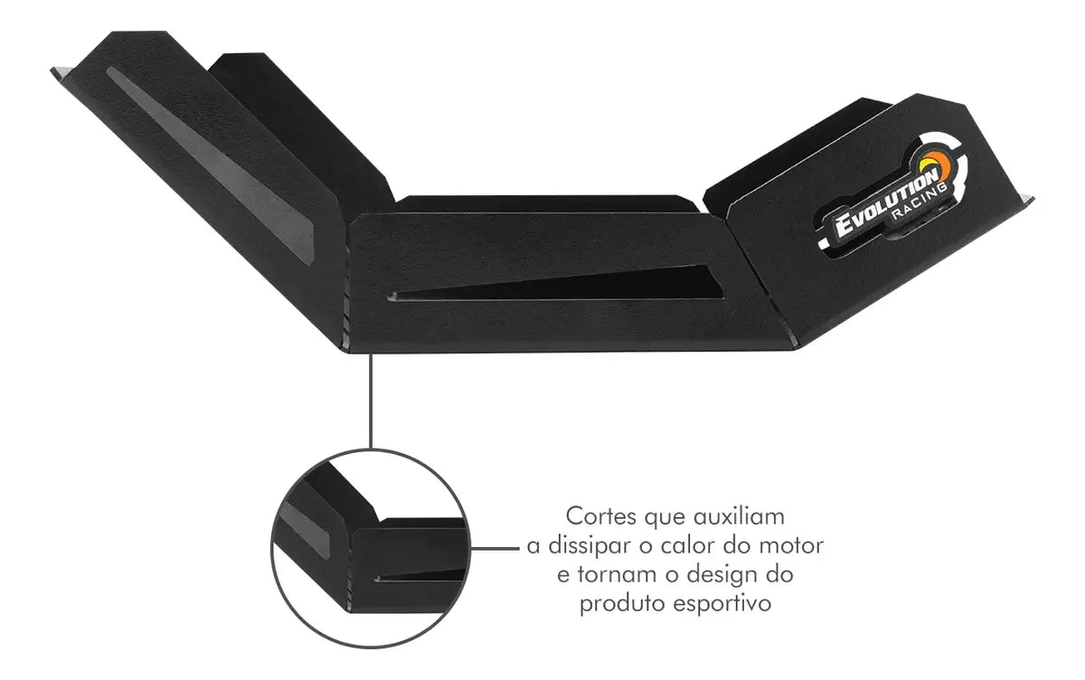 Protetor de Cárter Sahara 300 2024 2025 2026 Aço | Mograu