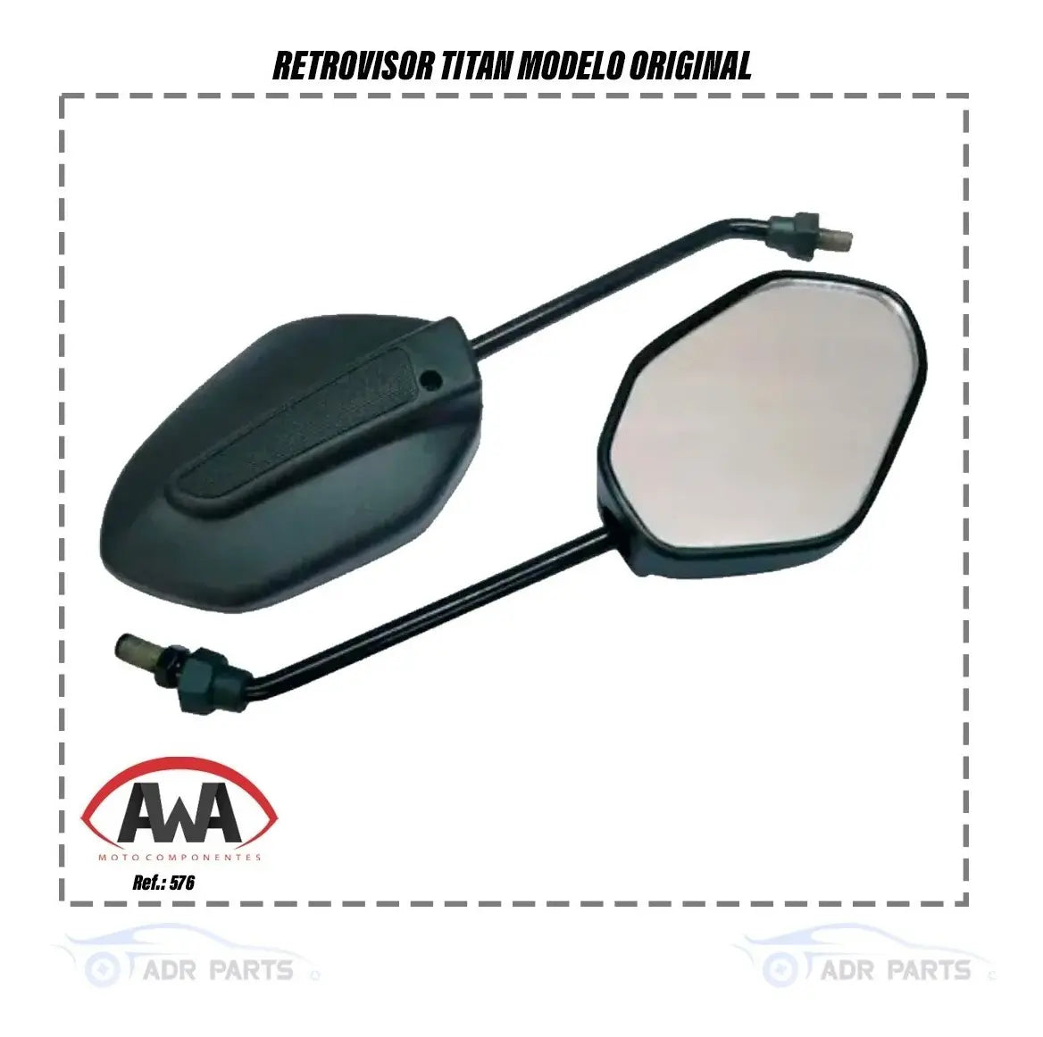 Par Retrovisor Original Titan Fan Start 125 150 160 | Mograu