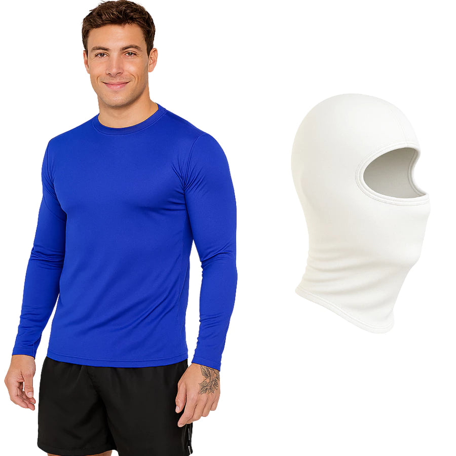 Kit Balaclava + Camisa UV50+ Mograu® – Proteção e Performance