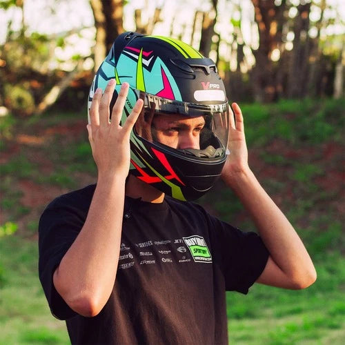Capacete V-Pro Jet Mograu® – Praticidade e Conforto