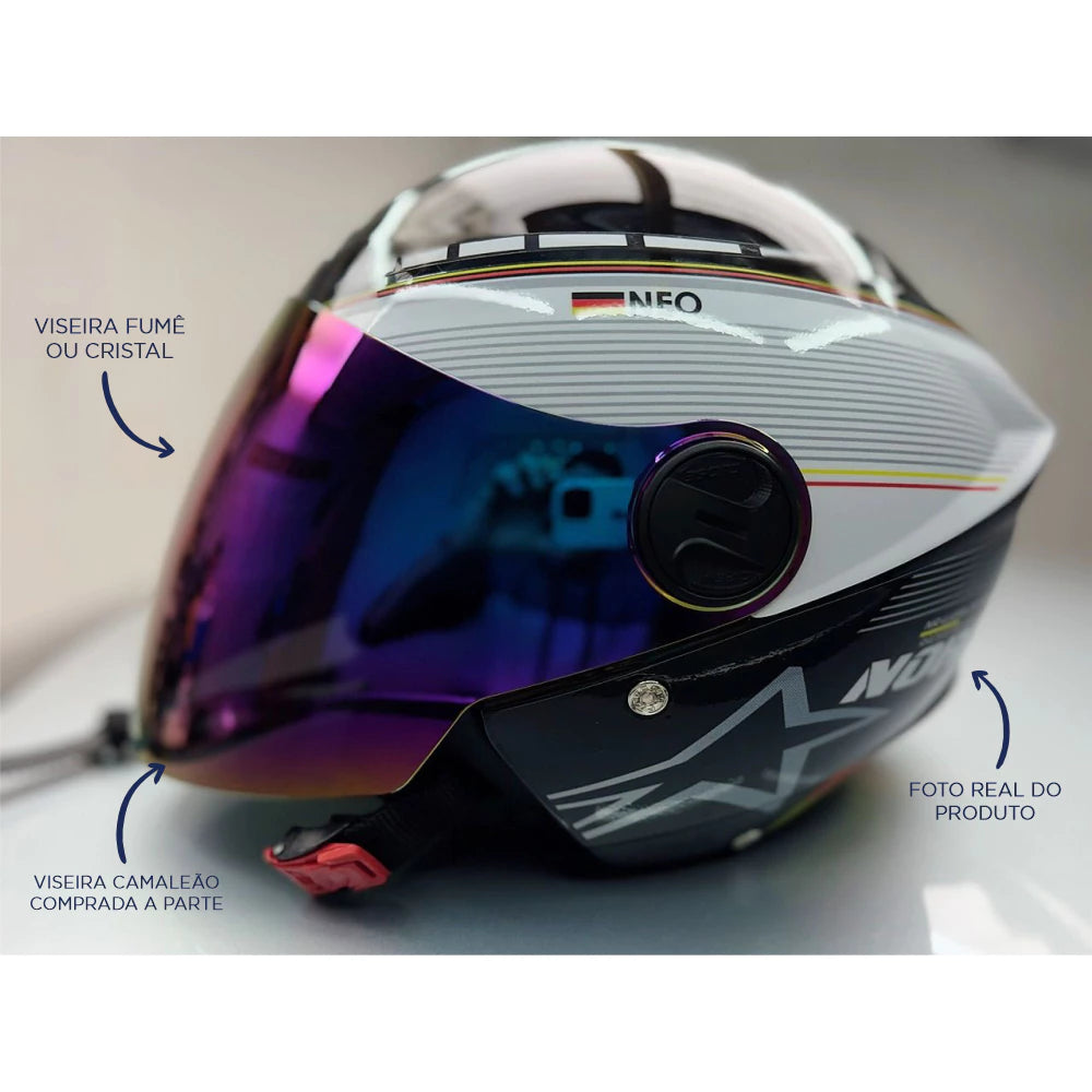 Capacete New Liberty 3 Mograu® – Estilo e Conforto