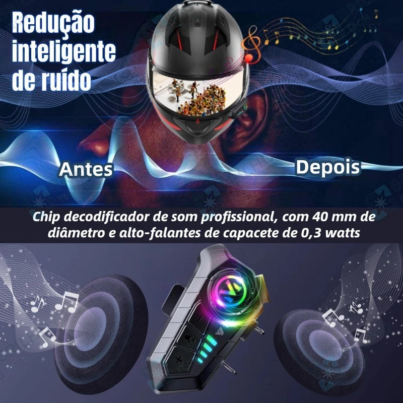 Fone Bluetooth Y10 Mograu® – Mãos Livres e IPX6