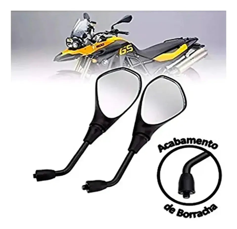 Retrovisor BMW GS F800 Esportivo Universal Rosca Honda | Par Mograu