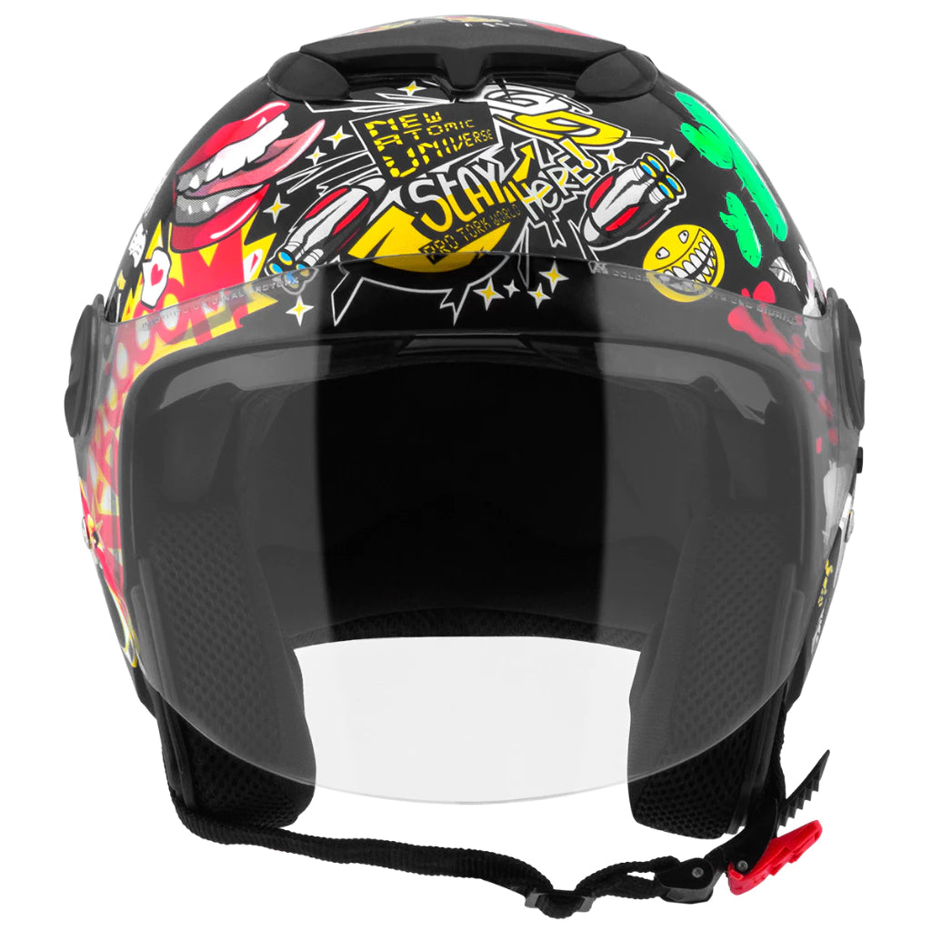 Capacete New Atomic Universe Mograu® – Viseira Dupla e Conforto
