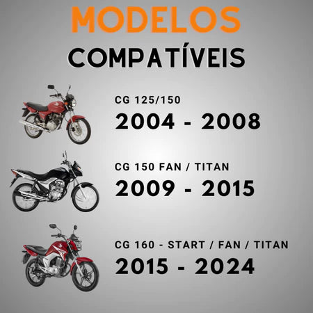 Cadeado Mesa Guidão CG Titan Fan Start 150 160 | Mograu