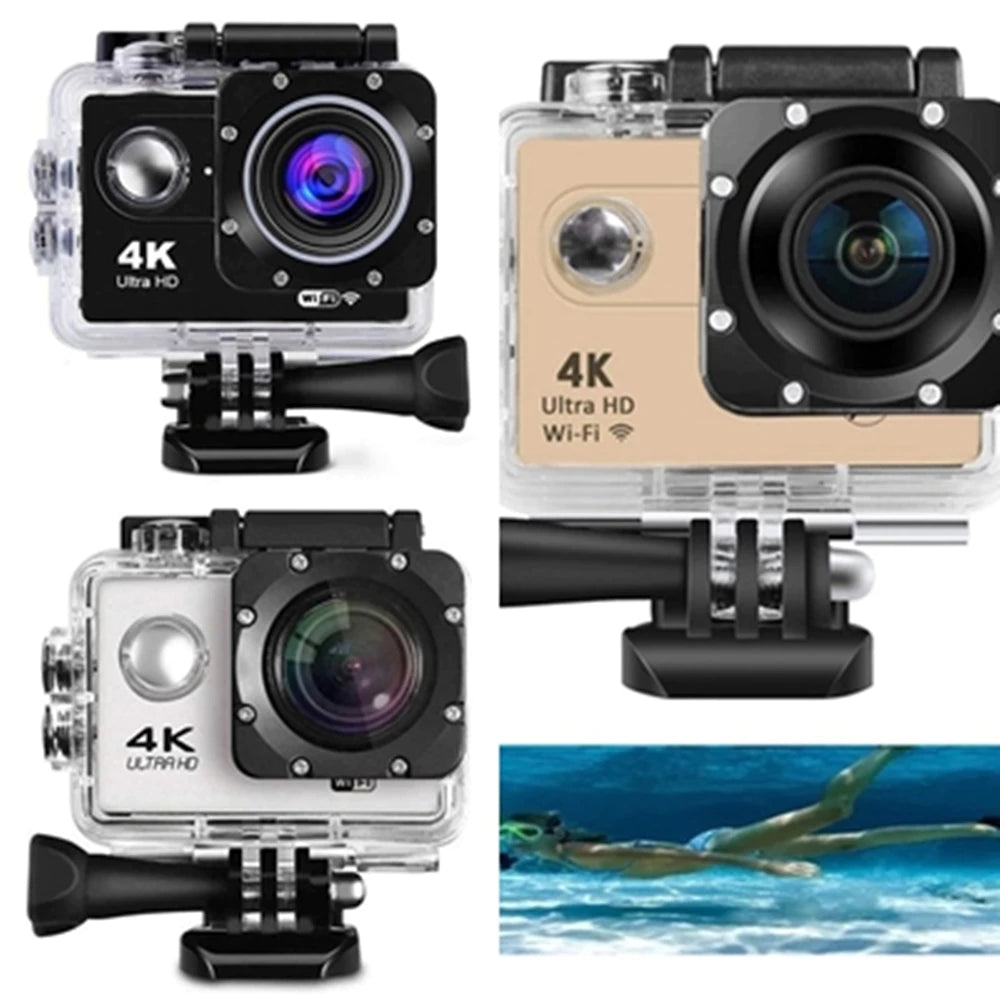 Câmera Sport 4K Mograu® – Wi-Fi e Ação à Prova d’Água