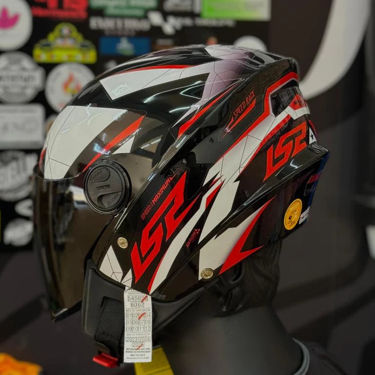 Capacete New Liberty LS2 Mograu® – Estilo e Conforto
