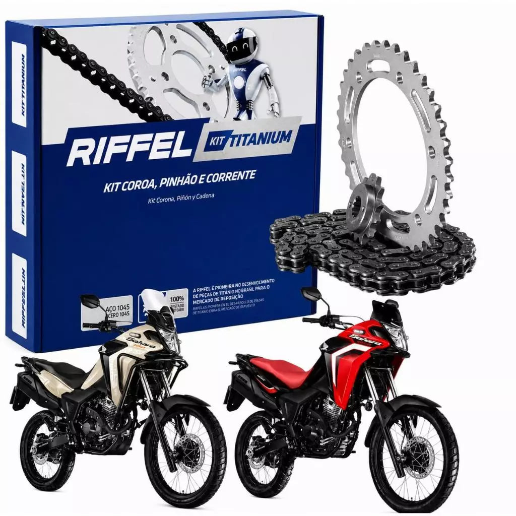 Kit Relação Honda Sahara 300 XRE 2024 2025 2026 | Mograu
