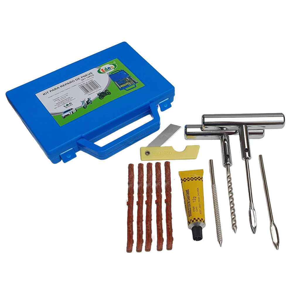 Kit Reparo de Pneus Mograu® – Emergência e Praticidade