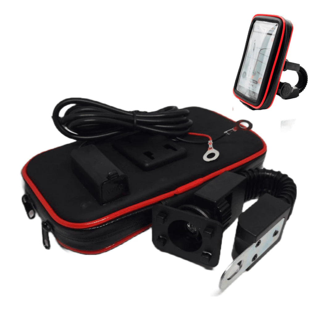 Suporte Case USB Mograu® – GPS Seguro e Proteção