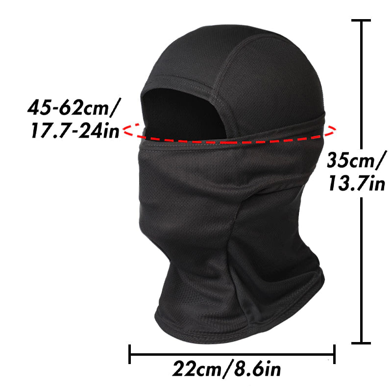 Balaclava Respirável Mograu® – Proteção Solar e Conforto